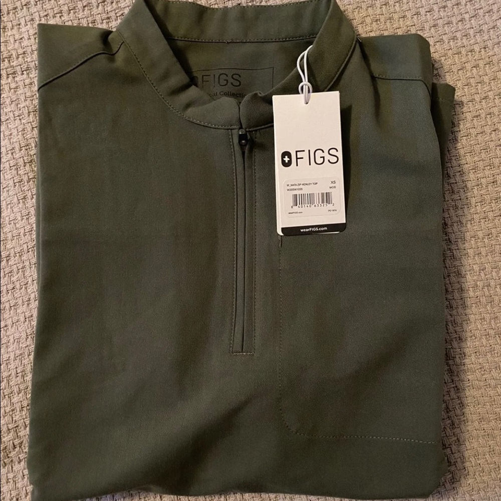 Figs Moss top XS